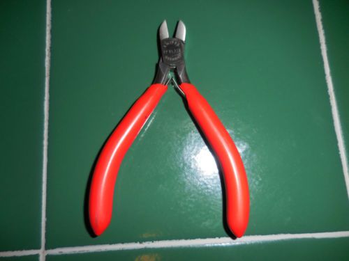 USED KNIPEX 77 01 115 DIAGONAL 4.5&#034; CUTTING PLIERS SPRING OPEN BEVEL HEAD