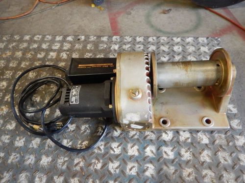 Cordem 12-15 smo golo power winch 1200/700# load rotary switch standard 115 v for sale