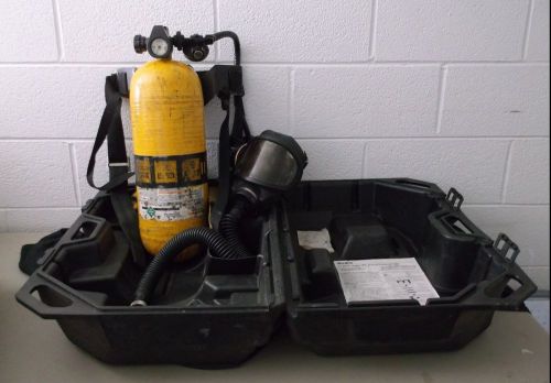 Ultralite MSA Air Mask FHR Pressure Demand Fireman Breathing Apparatus Tank
