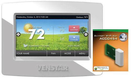 Venstar T5800 Color Touch Smart Thermostat WITH wifi key INCLUDED