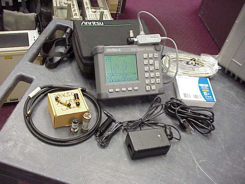 Anritsu SiteMaster S820A 3.3 to 20 GHz Cable &amp; Antenna Analyzer Site Master S820