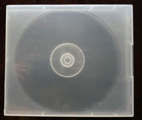 30 DVD/CD Plastic Double Cases