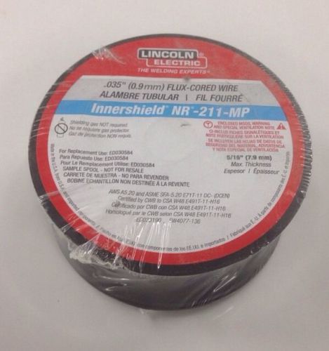 NEW Lincoln Electric .035 Flux-Cored Innershield MIG Weld Wire Spool #NR-211-MP