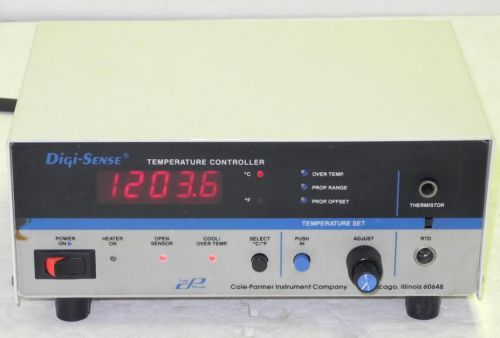 Cole parmer digi sense 2186-20 temperature controller for sale