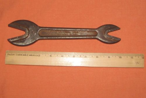 Vintage Tool Twin Bull Dog Alligator Wrench J.H. Williams Drop Forged tool