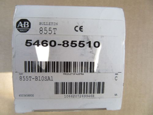 Allen Bradley 855T-B10SA1 Stack Light Single Tone Black 120V NEW!!! in Box