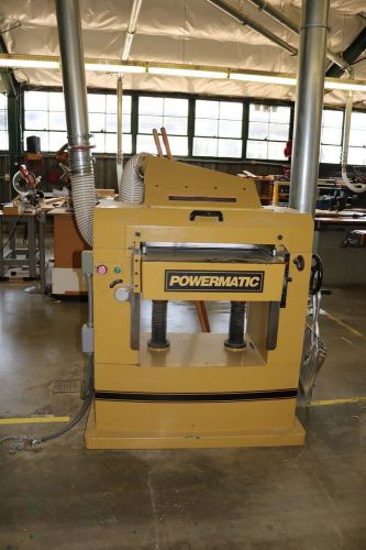 Powermatic 20&#034; Planer