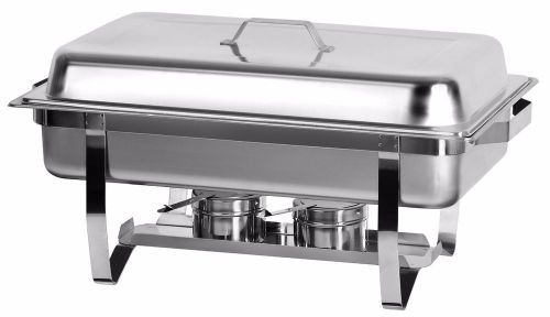 Full Size Chafing Dish With Stainless Steel Pan and Lift Up Lid