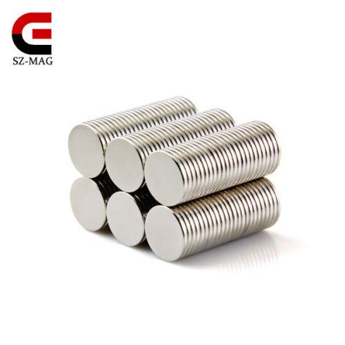 100-500 pcs n35 10mmx1mm neodymium magnets ndfeb super strong disc magnet 10x1mm for sale