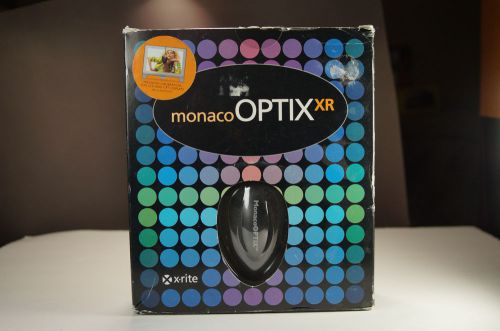 Monaco Optix XR by X-Rite Monitor Color Calibrator Software &amp; Manual