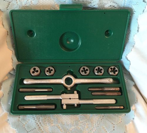 Vintage tap &amp; die wrench set - 12 piece for sale