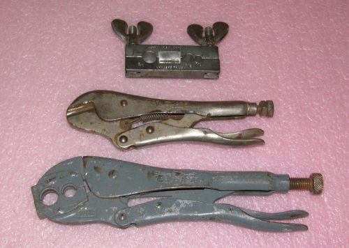 Assortment of Pinchoff and Ferrule Crimp Tools Used