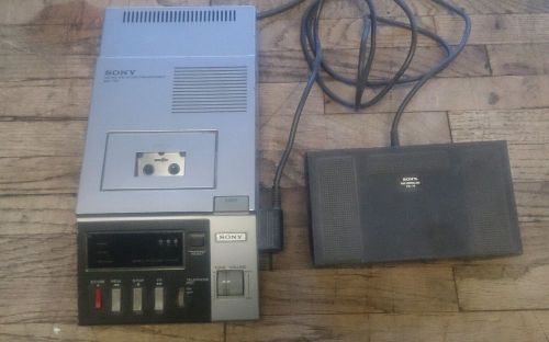 Sony BM-720 Micro Dictator with FS-75 Foot Control Unit