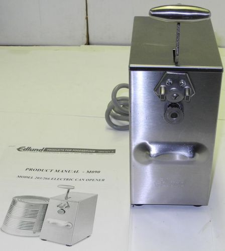 Edlund 203 Series 2 Electric Can Opener, 2-Speeds, New Gear, Knife, Stud, Holder