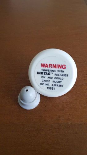 Anti Theft 500 Sensormatic/Tyco InkMate® Syle Ink Tag with Backing, Preowned