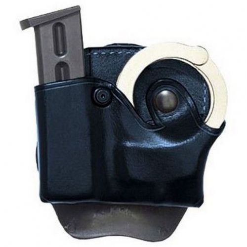 Aker Leather A519BPLU-2 DMS Cuff/Mag Combo Case Black Left Hand Beretta 92D