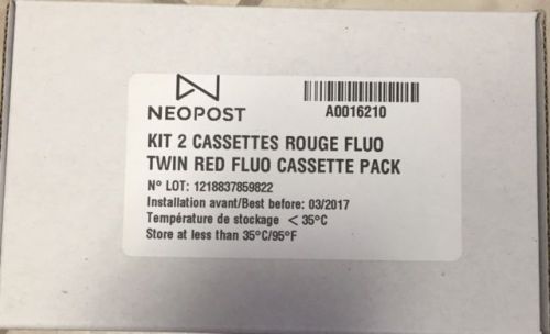 Qty 2 - Genuine Neopost Postage Meter Ribbon Cassettes EMF A570/A0659 SM22 SM26