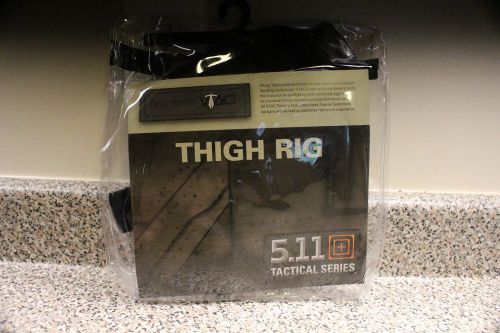 Black 5.11 Tactical Series Thigh Rig Model 58633 Pre-Owned / Used Once