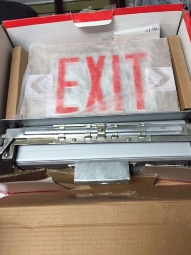 Cooper lighting sure-lites recessed edge-lit exit/emergency for sale