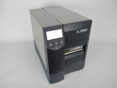 Zebra ZM400 ZM400-2001-0100T Thermal Barcode Label Printer LAN USB