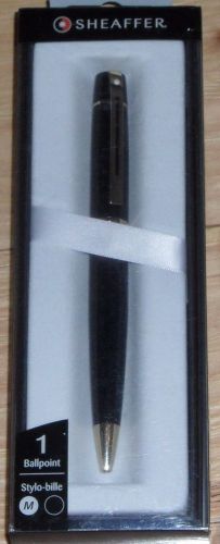 Brand New Genuine Sheaffer 300 Black w/Goldtone Ballpoint E2932551S Free Ship