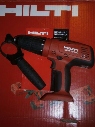 Hilti sfh 181-A hammer drill Tool Only