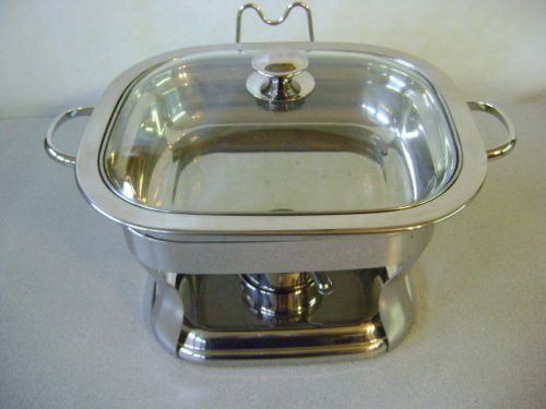 Gourmet Kirkland 4 Qt. Oval Stainless Steel Chafing Dish