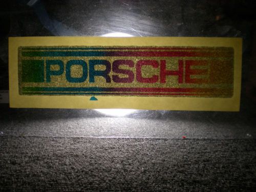 PORCHE Hot Iron Transfer New