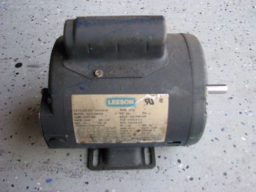 Leeson M4C17DB33H, 1/4HP 1725RPM electric motor