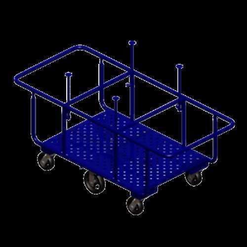 National cart co flc-3272-l flat lumber cart for sale