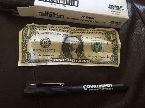 Mmf Counterfeit Currency Detector Pen - Magnetic Ink - Black (200045112)