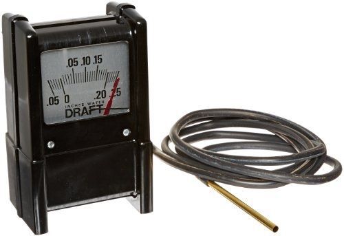 Bacharach 0013-7019 mzf draft gauge, +0.05 to 0 to -0.25&#034; wc for sale