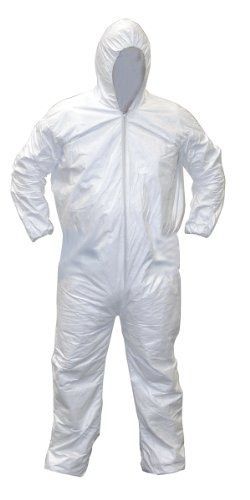 SAS Safety 6893 Gen-Nex All-Purpose Hooded Painter&#039;s Coverall, Large