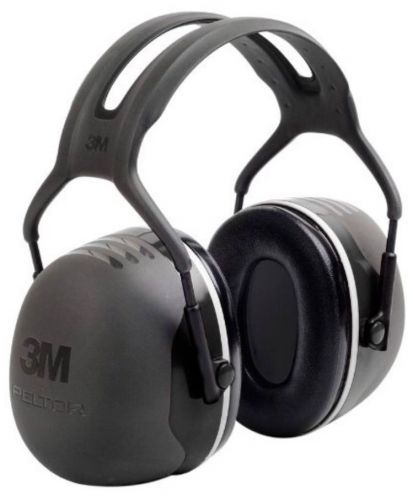 3M Peltor X-Series Over the Head Earmuffs NRR 31 dB One Size Fits Most Black X5A
