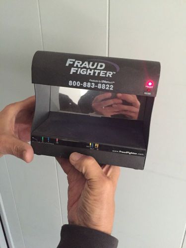 Counterfeit detection scanner uv-16 ultraviolet fraud fighter used working for sale