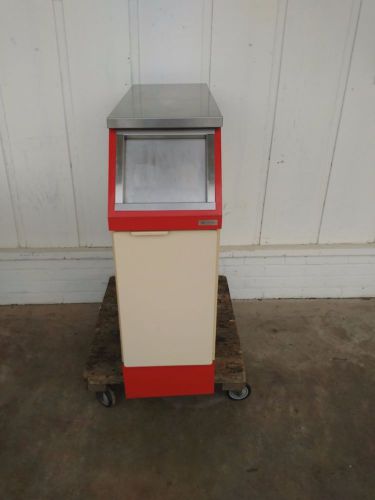 Used commercial trash can restaurant waste receptacle #1079 for sale