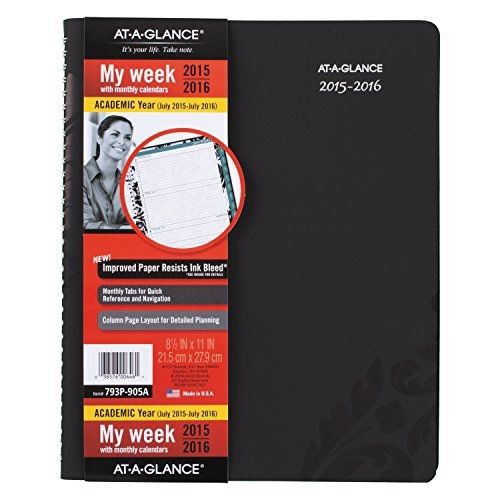 At-A-Glance AT-A-GLANCE Weekly / Monthly Planner / Appointment Book, Madrid,