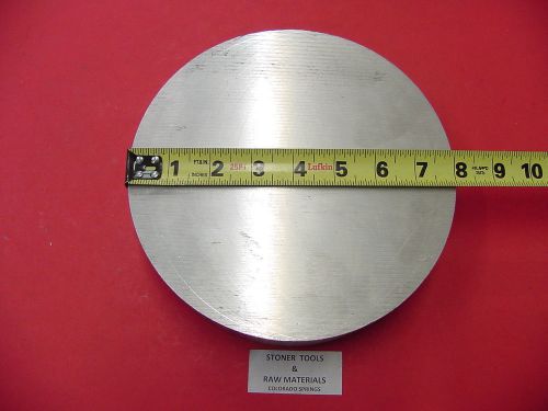 D 8&#034; aluminum 6061 round rod 2.31&#034; long t6511 8.0&#034; od solid lathe bar stock for sale