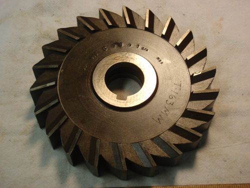 B T C 6&#034; x 1&#034; x 1 1/4&#034;  STRAIGHT TOOTH Side Milling Cutter HSS