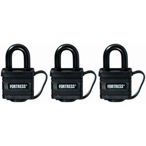 Master lock covered laminated weatherproof padlock for water resistance 1-9/1... for sale