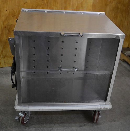 Piper DH162-23 Commercial Portable Electric Heated Storage Dish Cart