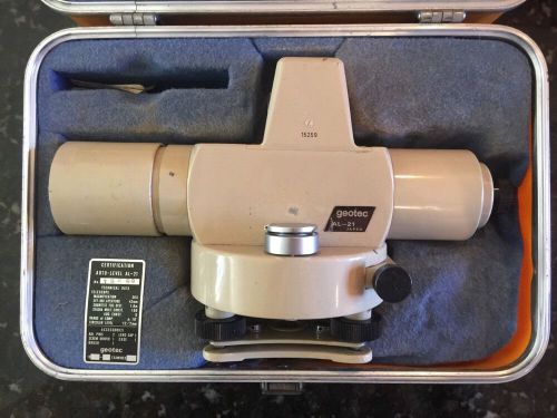 Geotechnical AL-21 Auto Level Made In Japan 30X Magnification