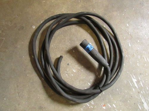 15&#039; 2/0 awg used welding cable  no end / female end for sale