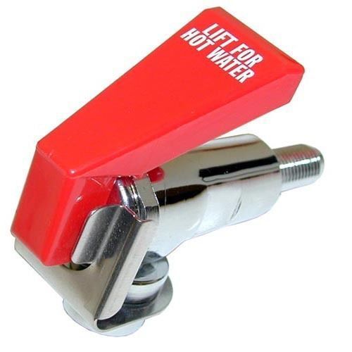 Hot Water Faucet, Red Handle, High Pressure, Lead Free, Replaces Bunn 12915.0000