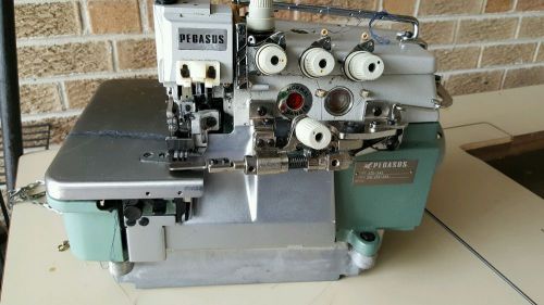 PEGASUS E32-542 2-Needle 5-Thread Serger Safety Stitch Industrial Sewing Machine