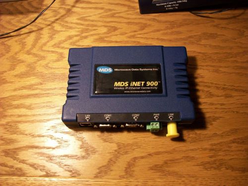 New mds microwave data systems inet 900 wireless ip ethernet radios for sale