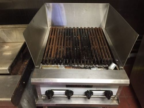gas grill - 24&#034; w/table