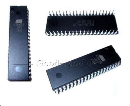 AT89S51-24PU AT89S51 Atmel Microcontroller DIP-40 NEW G