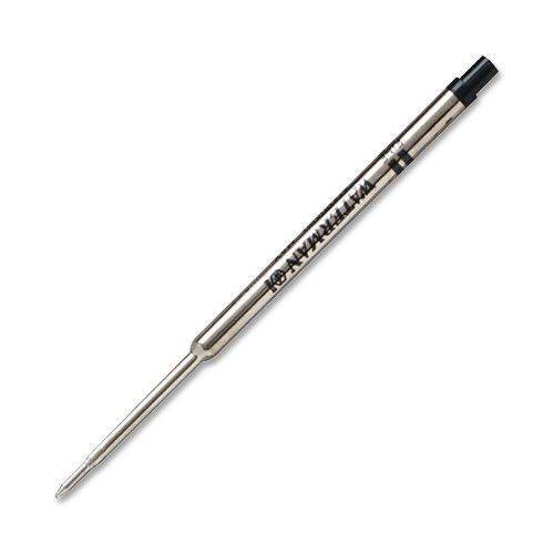 Waterman Black Medium Point Ballpoint Pen Refill