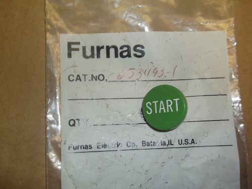 Furnas 253493-1 &#034;START&#034; Button Cover Cap Switch *FREE SHIPPING*